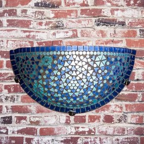 Morroco wall lampa s vypínačom Moon mozaika SKY 30*17