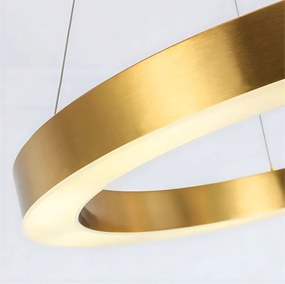 Toolight Toolight, LED stropné osvetlenie 60cm, 60W, 3000K, LHJ051-CP1 C, zlatá matná, OSW-50025