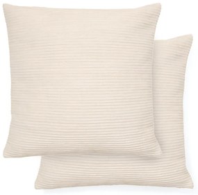 Obliečky na vankúše v súprave 2 ks zo žakára 50x50 cm Vindi – Kave Home
