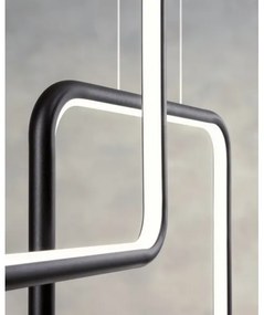 Redo 01-2098 - LED Stmievateľný luster na lanku THAI LED/66W/230V 3000K čierna