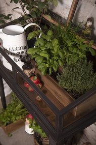 Dekoračný plechový retro džbán Garden - 17*17*23 cm - 17*17*23 cm