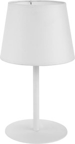TK-LIGHTING Stolná moderná lampa FABRIZIO, biela