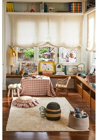 Okrovožltý prateľný ručne tkaný bavlnený koberec 140x200 cm Sweet Honey – Lorena Canals