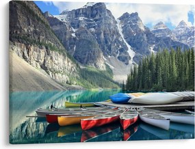Obraz - Moraine Lake (70x50 cm)