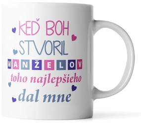 Sablio Hrnek Když Bůh stvořil manžely - 890 ml - XXL