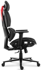 Ergonomická textilná otočná kancelárska stolička - HC-1010 Black