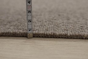 Avanti, AKCIA: 100x300 cm Metrážny koberec Dublin 907 hnedý, šíře, hnedá, ab (mriežka), chodba / predsieň