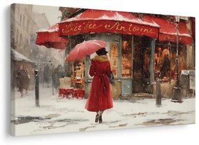 Obraz vianočná prechádzka mestom