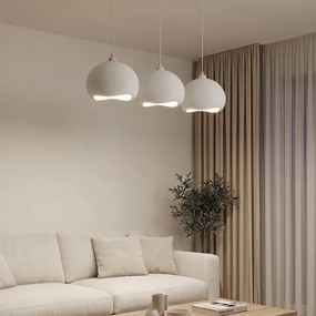 Brilagi - Závesný luster na lanku WABI SABI 3xE27/40W/230V biela