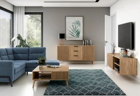 Konferenčný stolík ETSIAN - dub artisan