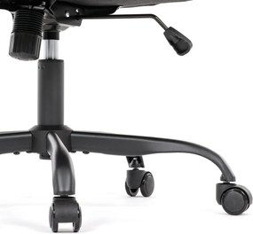 Kancelárske kreslo PEDRO — ekokoža, čierna