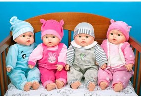 Slovensky hovoriaca a spievajúca detská bábika PlayTo Katarínka 46 cm