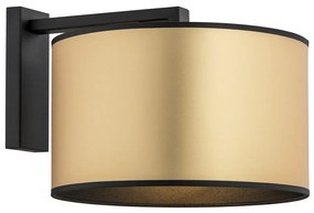 Argon 4295 - Nástenná lampa KARIN 1xE27/15W/230V mosadz/čierna