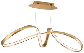 Orion HL 6-1663 - LED Stmievateľný luster na lanku CIRCUS LED/36W/230V zlatá