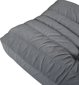 Taburet Nua 86 cm zamat sivý
