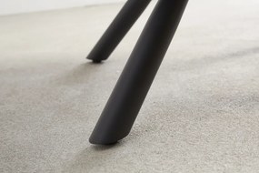 Retro stolička Big George tmavo šedá otočná 360