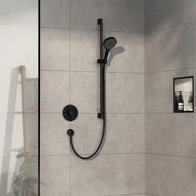 Hansgrohe ShowerSelect Comfort S, termostat pod omietku pre 1 spotrebič, čierna matná, HAN-15553670