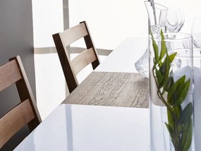 Jedálenský stôl Klarisa (pre 6 až 8 osôb) (biela). Vlastná spoľahlivá doprava až k Vám domov. 1010223