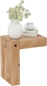 XXXLutz NOČNÝ STOLÍK, dub, farba duba, 41/45/32 cm Linea Natura - Spálňové sety - 000898000204