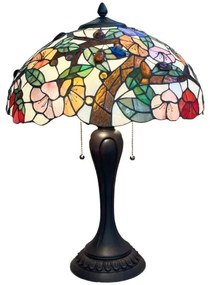 Tiffany svietidlo s retiazkami Ø42*60 LIVELY OVAL