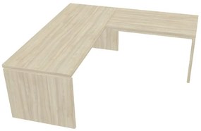 Ergonomický stôl Verno 200 x 200 cm, pravý, agát