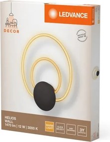 Ledvance - LED nástenné svietidlo HELIOS WALL LED/12W/230V 3000K