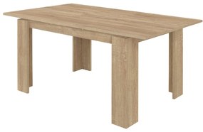 IDEA nábytok Jedálenský stôl BEL 3 dub Sonoma