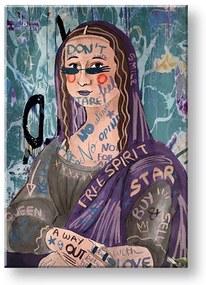 Obraz na plátne MONA LISA ABSTRAKT 001 | rôzne rozmery