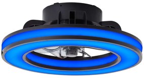 Brilliant - LED RGBW Stmievateľný stropný ventilátor MONDELLO LED/26W/230V + DO