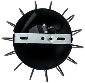 Moderné stropné svietidlo čierne drôtené - Palica