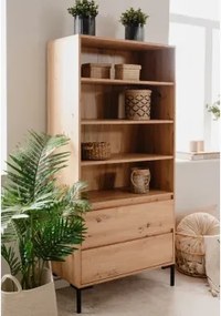 Široký regál so zásuvkami Korsika, dub artisan%