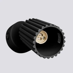 Sollux SL.1579 - Nástenné bodové svietidlo KARBON 1xGU10/10W/230V čierna