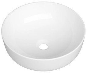 Gamma Bona, umývadlo na dosku 417x417x135 mm, biela lesklá, GMA-UC-BONA