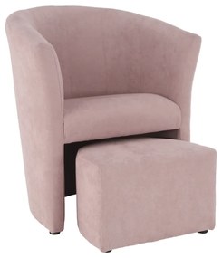 Kreslo s taburetom ROSE Tempo Kondela
