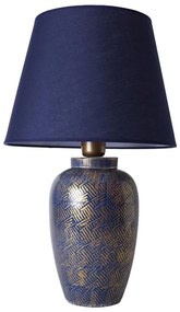 Stolná lampa RAMZES 1xE27/40W/230V modrá