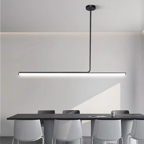 Toolight Toolight, LED stropné svietidlo 140cm, 14W, APP1660-CP, čierna, OSW-06994