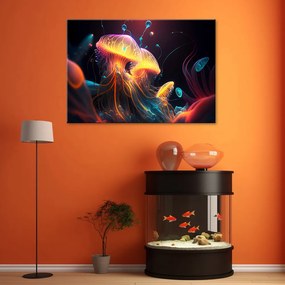 Gario Obraz na plátne Ohnivé medúzy Rozmery: 60 x 40 cm