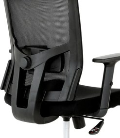 Kancelárska stolička čierna KA-B1013 BK