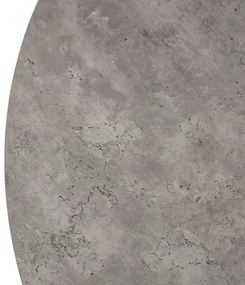 JAKS Okrúhly rozkladací stôl 90 - 190 cm betón Lugo