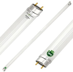 ECOLIGHT Svietidlo + 2x LED trubica - G13 - 120cm - 18W - 1800lm studená biela - SADA