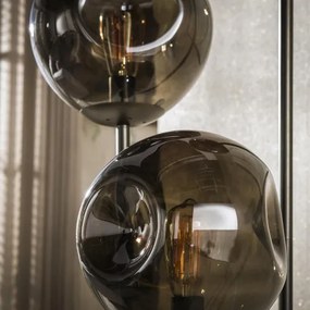 Stojaca lampa 74-50A Stellar 3L Brown Glass  - Komfort-nábytok