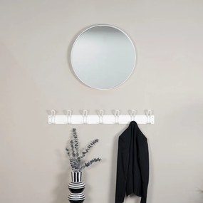 Biely kovový nástenný vešiak Miles – Spinder Design