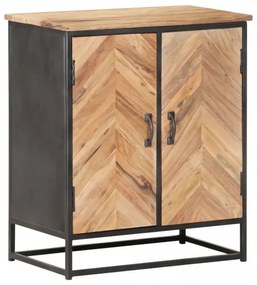 vidaXL Komoda 60x35x70 cm masívne akáciové drevo-