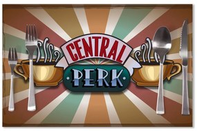 Sablio Prestieranie Seriál Priatelia CENTRAL PERK Abstrakcia: 40x30cm