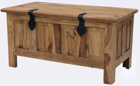 furniture-nabytek.cz - Truhla drevená 90x45x45 z indického masívu palisander