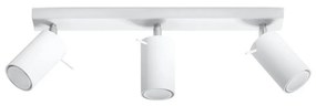 Sollux SL.0089 - Bodové svietidlo RING 3 3xGU10/10W/230V biela SLX0054