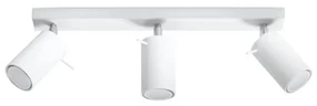 Sollux SL.0089 - Bodové svietidlo RING 3 3xGU10/10W/230V biela SLX0054