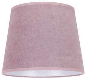 Duolla - Tienidlo k stolnej lampe CLASSIC M E27 pr. 24 cm ružová DU87299