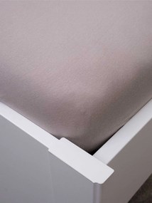 Jersey plachta do postieľky Classic 70 x 140 cm – cappuccino
