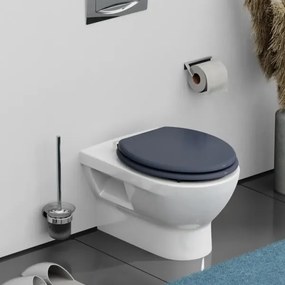 Schütte 80104 - WC sedadlo SPIRIT antracit SoftClose MDF drevo